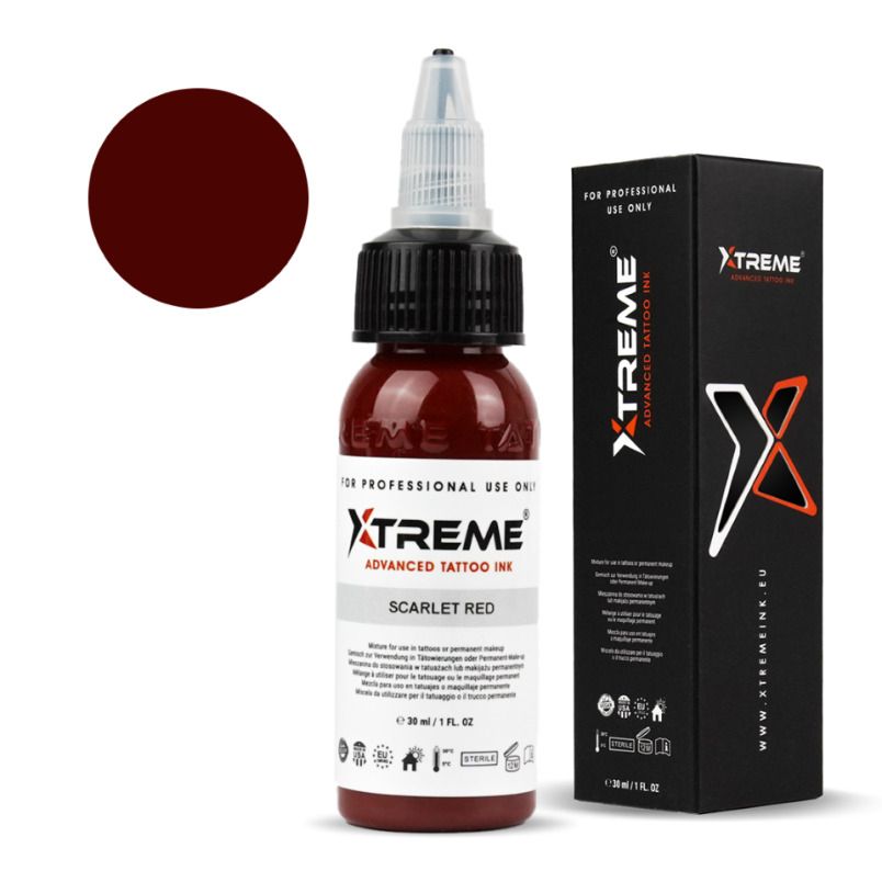 xtreme ink scarlet red 30 ml