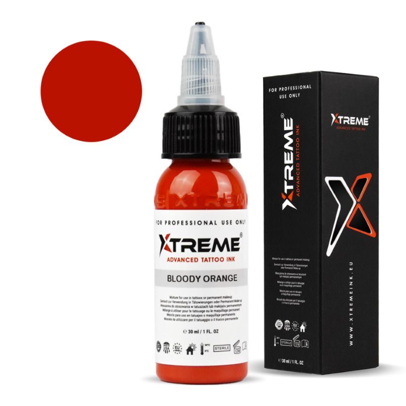 xtreme ink bloody orange 30 ml