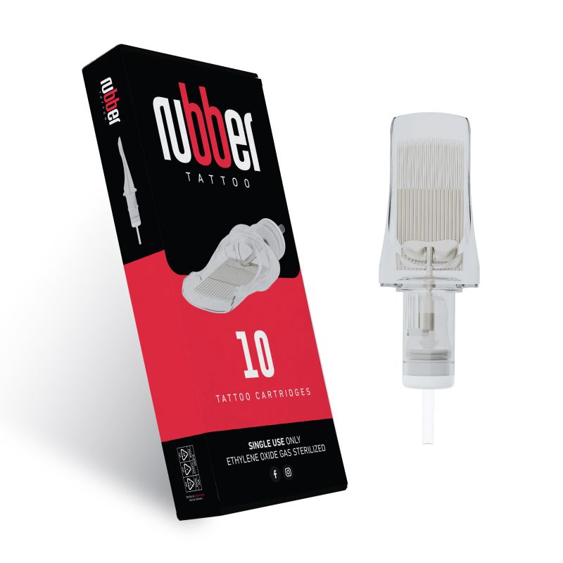 bodysupply rubber cartridge round magnum 0,30mm long taper 45rm