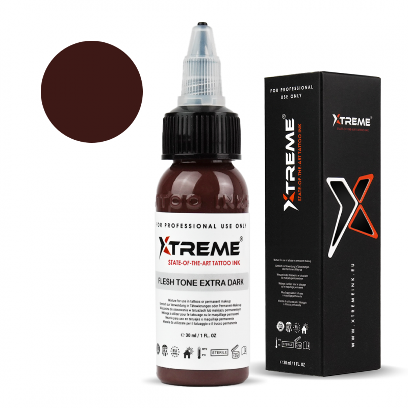 xtreme ink flesh tone extra dark 30ml