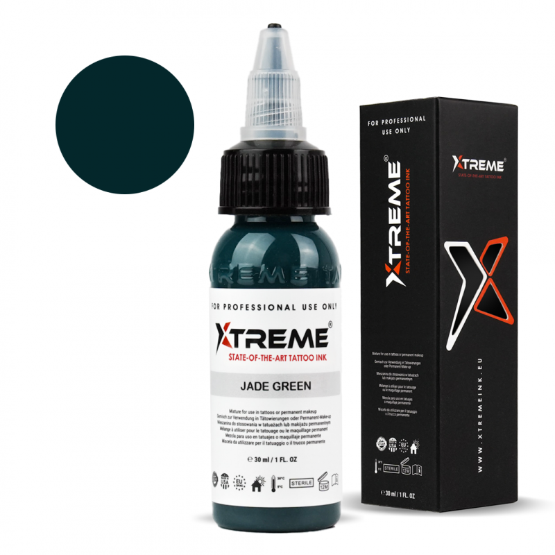 xtreme ink jade green 30ml
